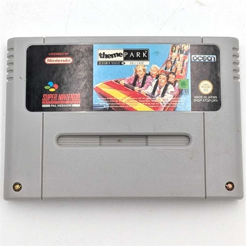 Theme Park - SNES - Cartridge - (UKV) (B Grade) (Genbrug)
